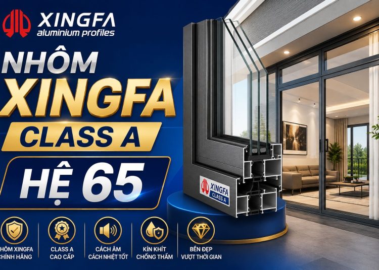 Nhôm Xingfa Class A Hệ 65 
